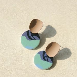 Clay earrings